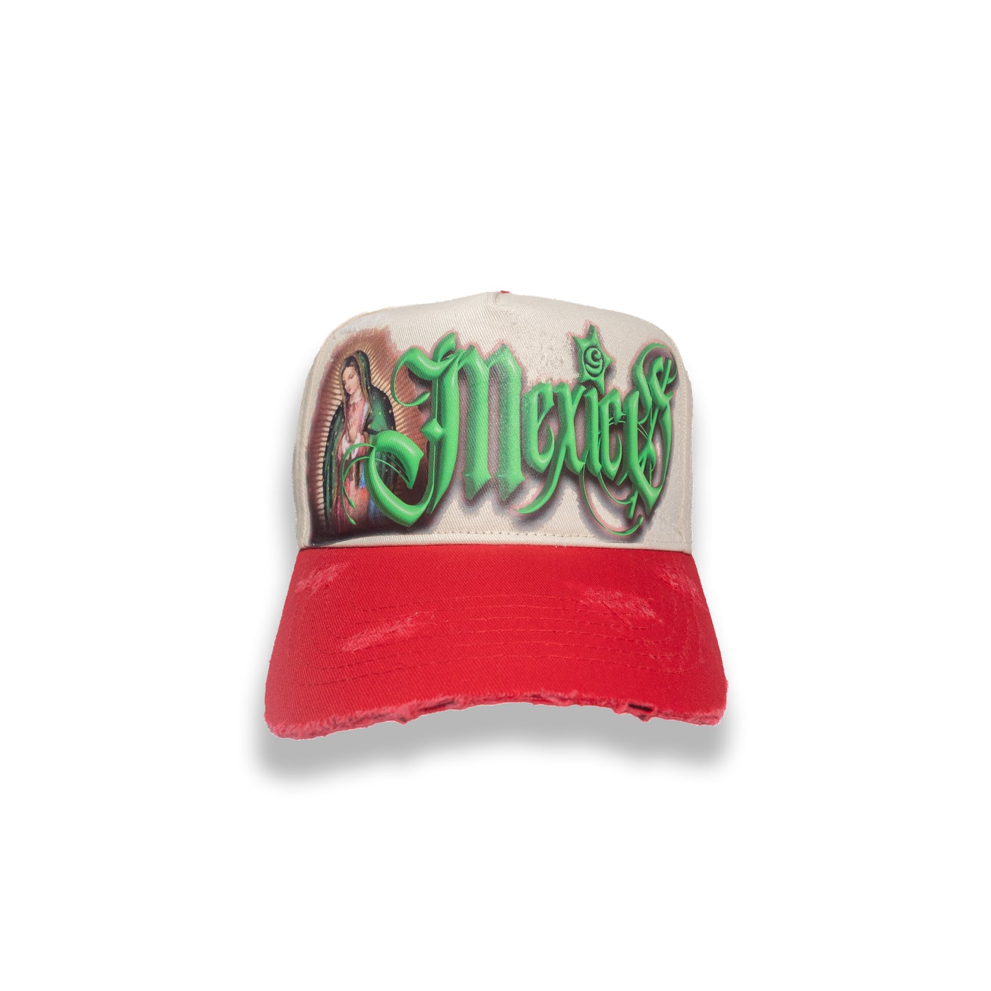 RED MEXICO DISTRESSED CAP
