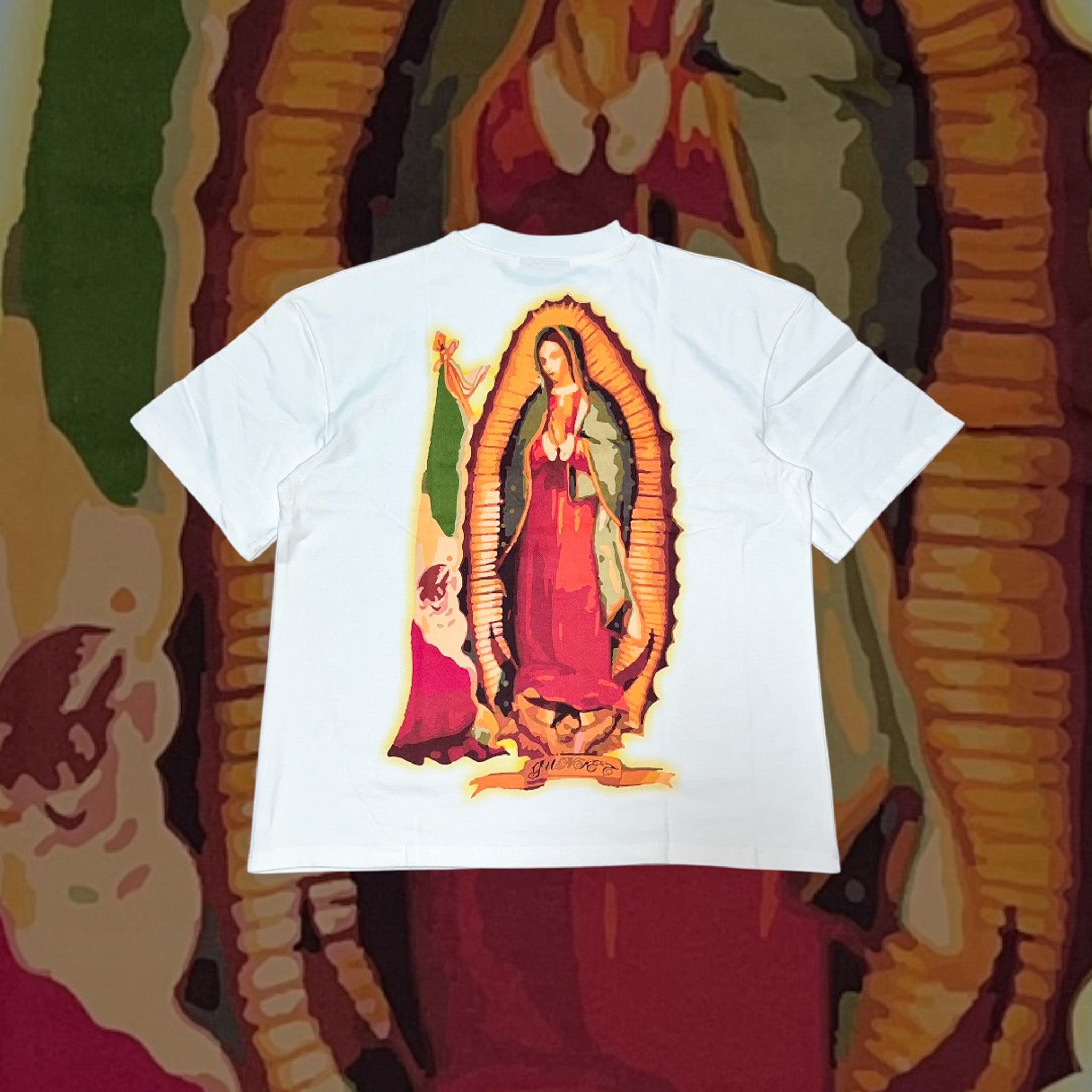 LA MORENITA TEE (WHITE) – GUNSET STUDIOS